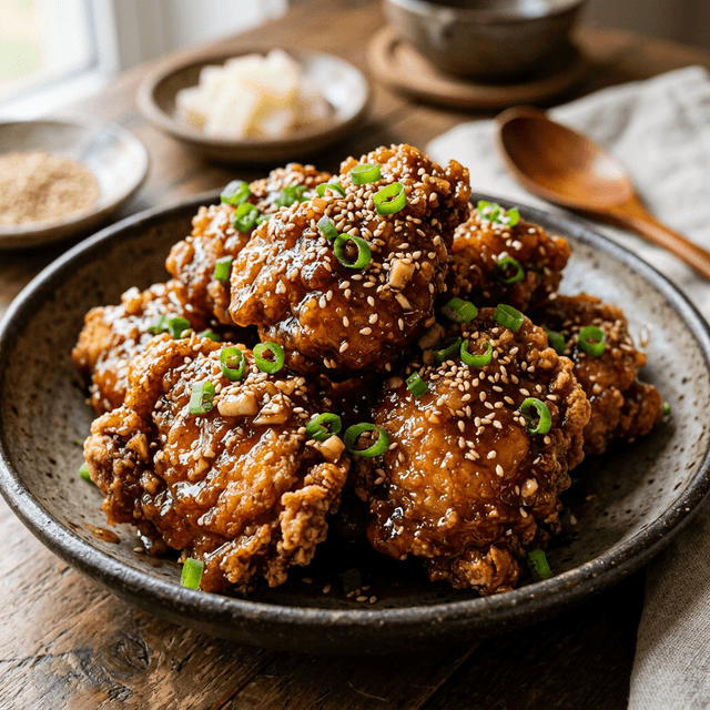 Soy Garlic Fried Chicken
